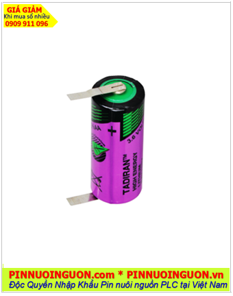 Tadiran SL-761 (thép hàn 2 chấu); Pin nuôi nguồn Tadiran SL-761 lithium 3.6v 2/3AA 1450mAh _Xuất xứ Israel